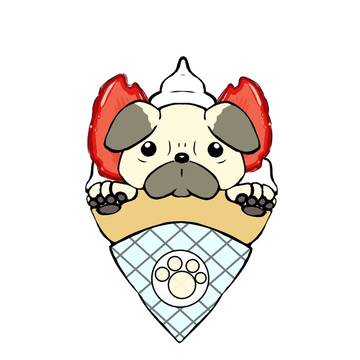 【創作】バグのクレープ【妄想喫茶】