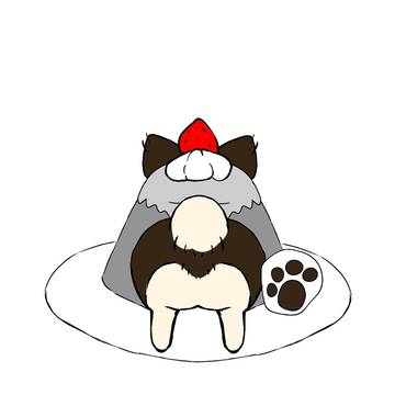 【創作】コーギーのプリン【妄想喫茶】