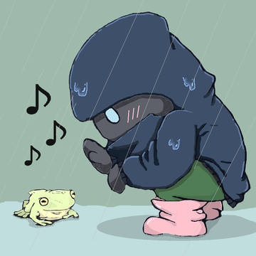 カエルとぼく
