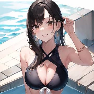 可爱姐姐水着