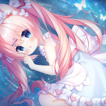 桃宫草莓 星河壁纸