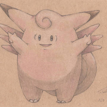 No.0036 ピクシー / Clefable
