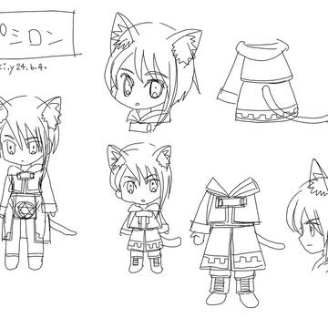 ここにないもの 設定 キャラ 背景 スケッチ