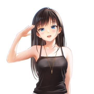 夏服の女の子 修正版