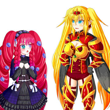 年齢不詳の幼女と竜人貴族のお嬢様