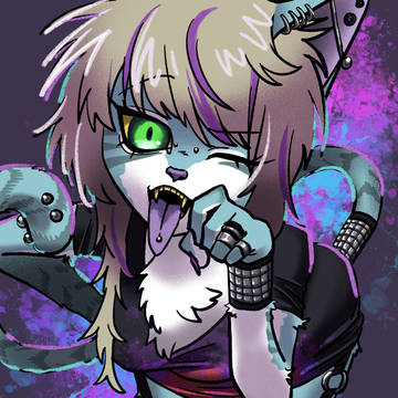 パンク猫娘