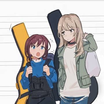 井芹仁菜 x 河原木桃香
