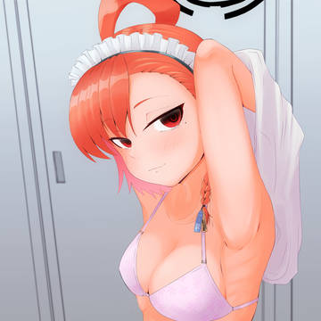 着替え中
