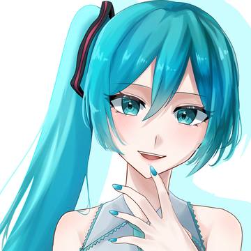 サイドポニーミク‼︎