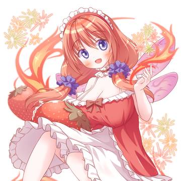 メイドさんで妖精さんな女の子🍓
