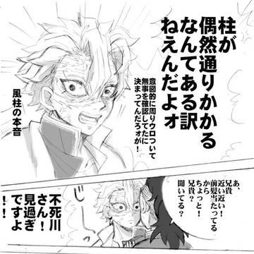 不死川兄弟の再会 アニオリ天国