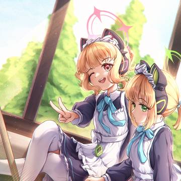 メイドミドモモ