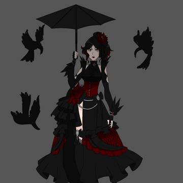 Gothic Vampire Girl