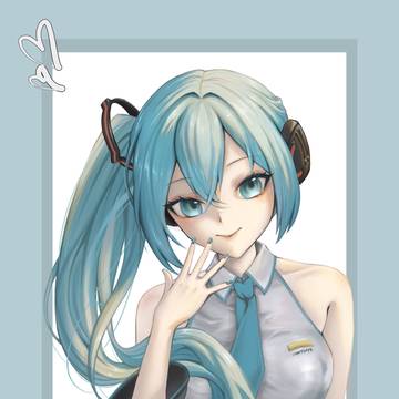 單馬尾初音🩵