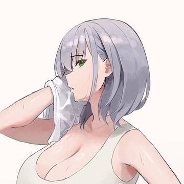 Noel after workout