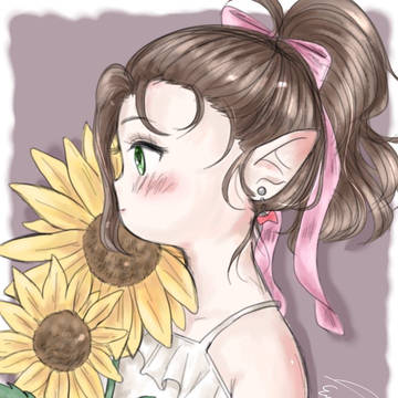 クルルさんと向日葵🌻