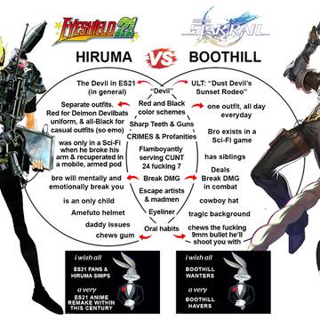 Hiruma vs. Boothill