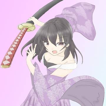 刀を抜く一秒前の肇ちゃん
