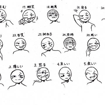 シグキン表情イメレス（デジタル化）
