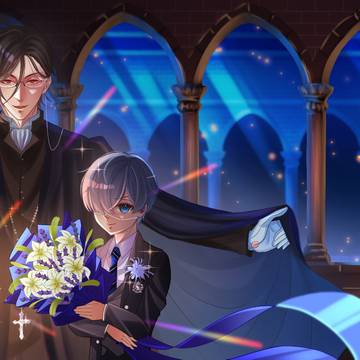 シエルとセバスチャン