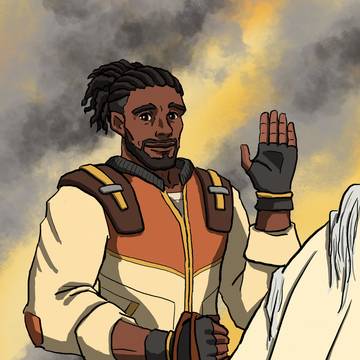 Justice, astride Truth