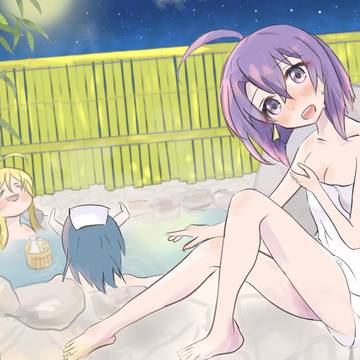 温泉メデューサちゃん!