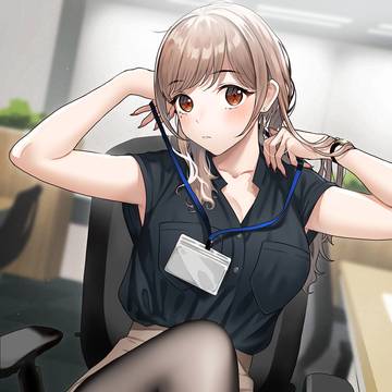 ネックストラップをつける瞬間に目が合った