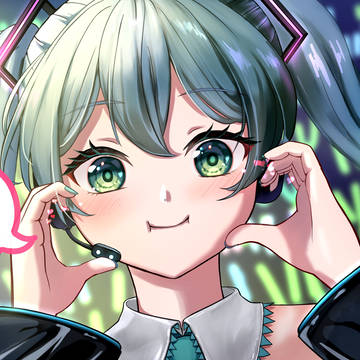 「ミクちゃんハート作って〜!」