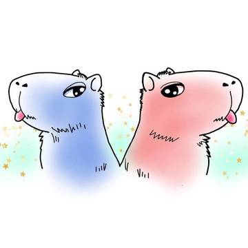 カピバラちゃん💙❤️