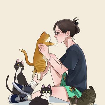 me and my cats