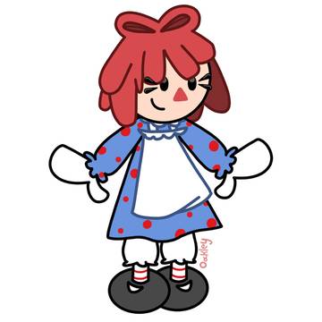 Raggedy Ann Wow Wow Wubbzy Style