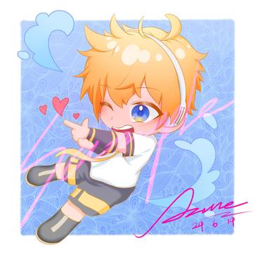 镜音连q版