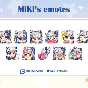 商業委託‧Vtuber 蒼星ミキ(Miki Aoboshi)