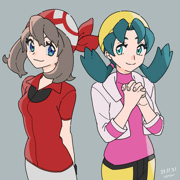メディバンペイントでハルカとクリス