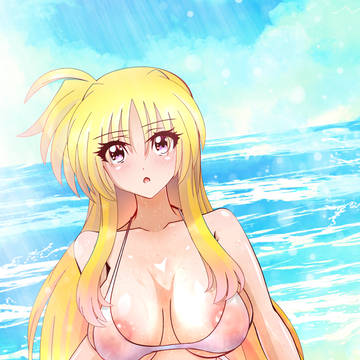 白水着フェイトさん