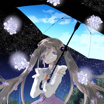 紫陽花の降る夜