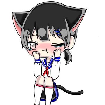 잭님 세라복 입고 부끄러워 하는 모습