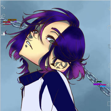 ブルーロック　オリキャラ描いてみたんよw