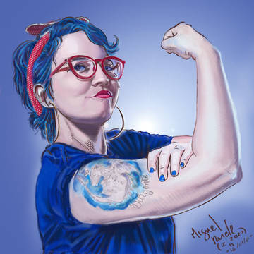 Caricatura Digital Becky