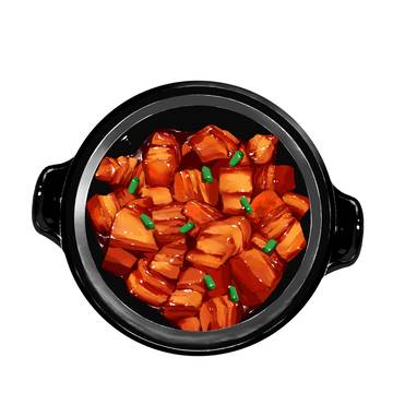 砂锅红烧肉