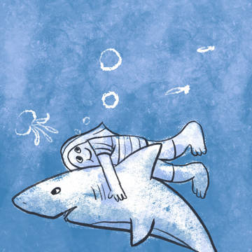 Shark is cute