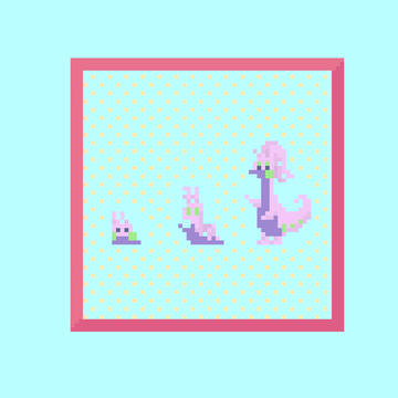 ポケモン　ヌメラ族　ドット絵