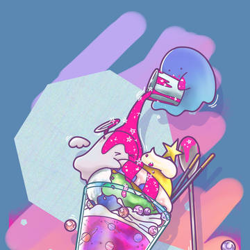 👻初投稿イラスト👻
