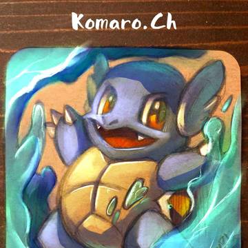 [ ポケモンGO ] GETポケモン描いてみた→カメール