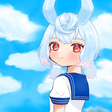 青空の下でお出かけ