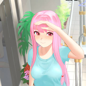 朝日をうける琴葉茜ちゃん
