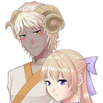 羊くんと番ちゃん