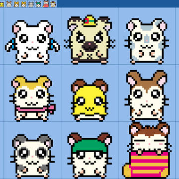 [ドット絵] とっとこハム太郎