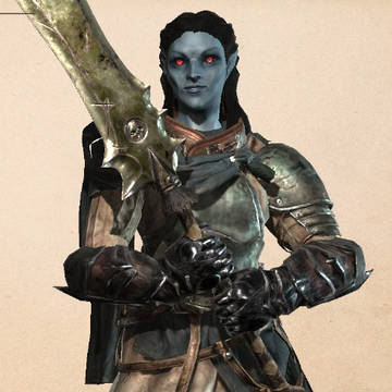 Gerda, The Dark Elf Giantess