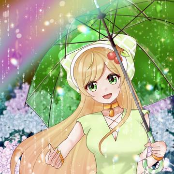 雨の日も心はハッピー